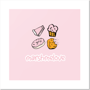 Marshmelove Posters and Art